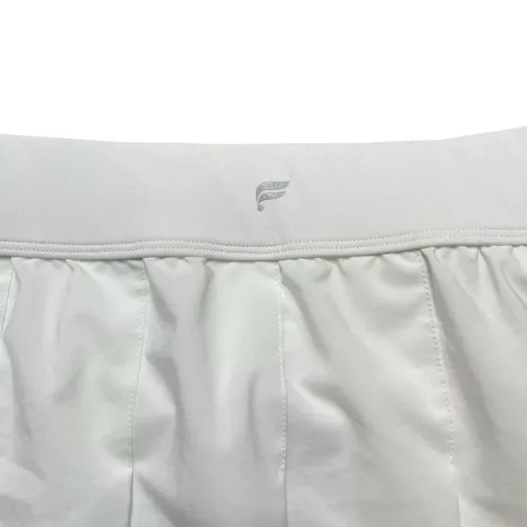 SOLD FABLETICS Skirt with Built in Short White Size Large - Picture 6 of 8
